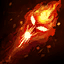hellfire ray evocation icon spell pathfinder wrath of the righteous wiki guide 65px