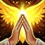 holy hymn angel mythic spell icon spell pathfinder wrath of the righteous wiki guide 65px min