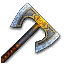rusty dawn battleaxe one handed weapon pathfinder wrath of the righteous wiki guide 64px